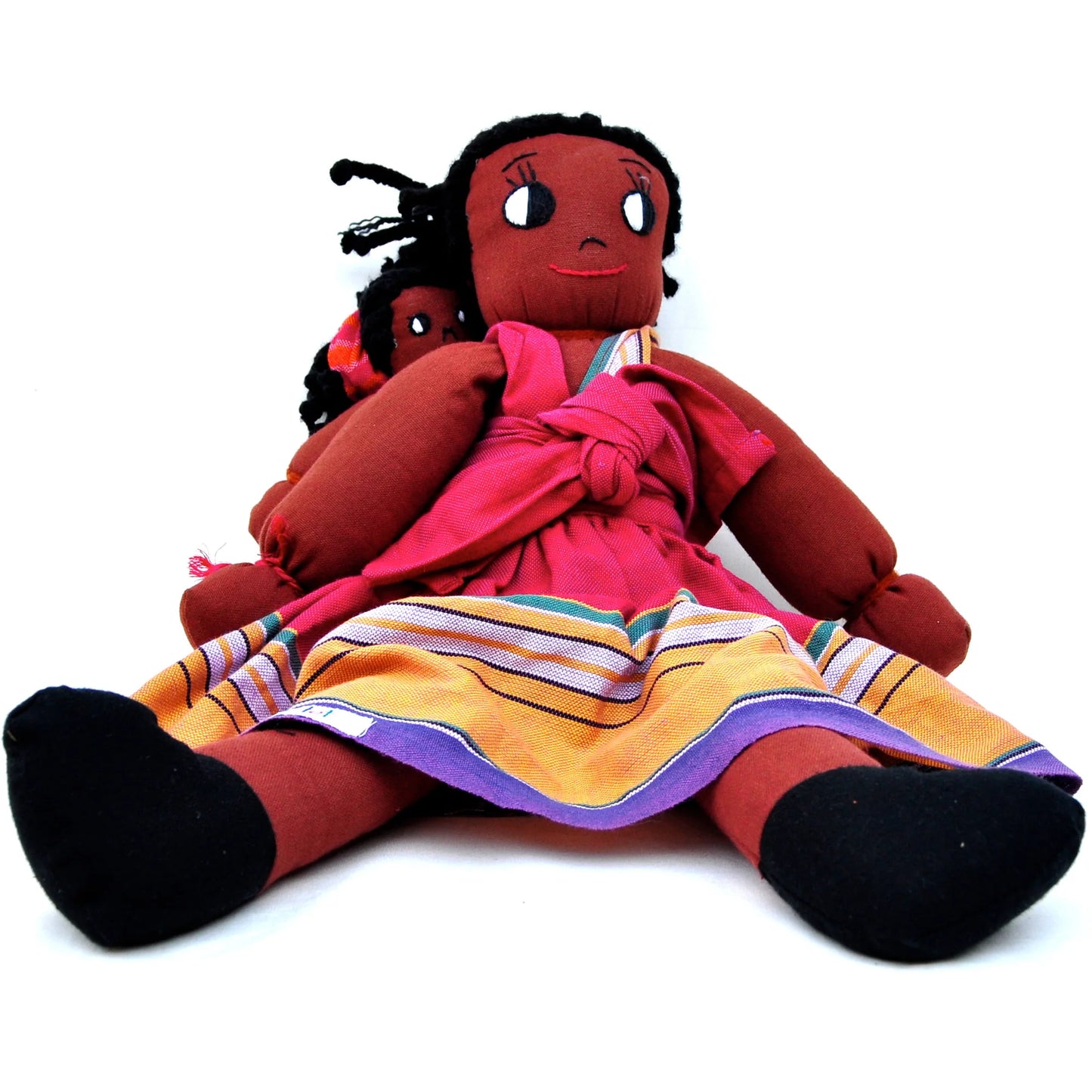Kikoy Mama and Baby Doll Set