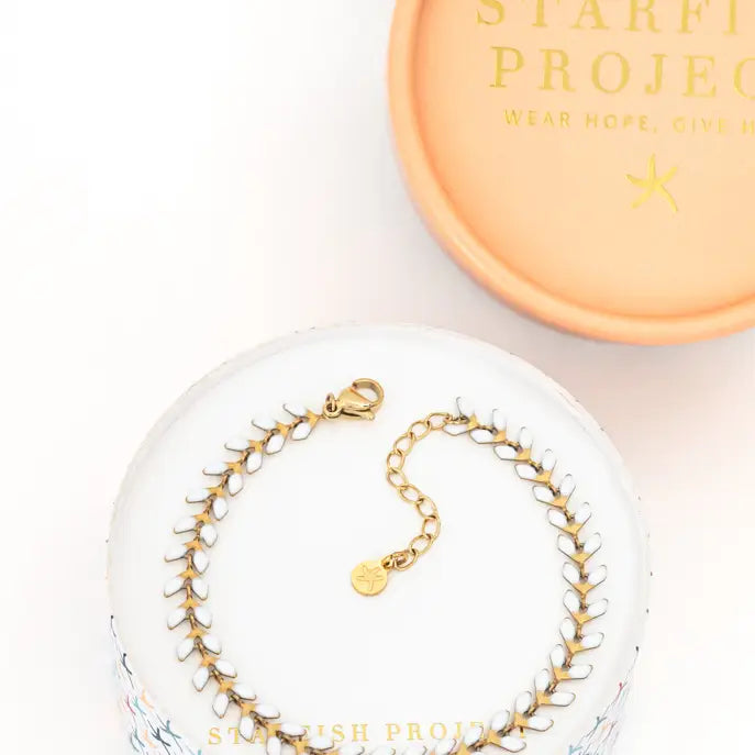 Seeds of Hope Bracelet in Ivory