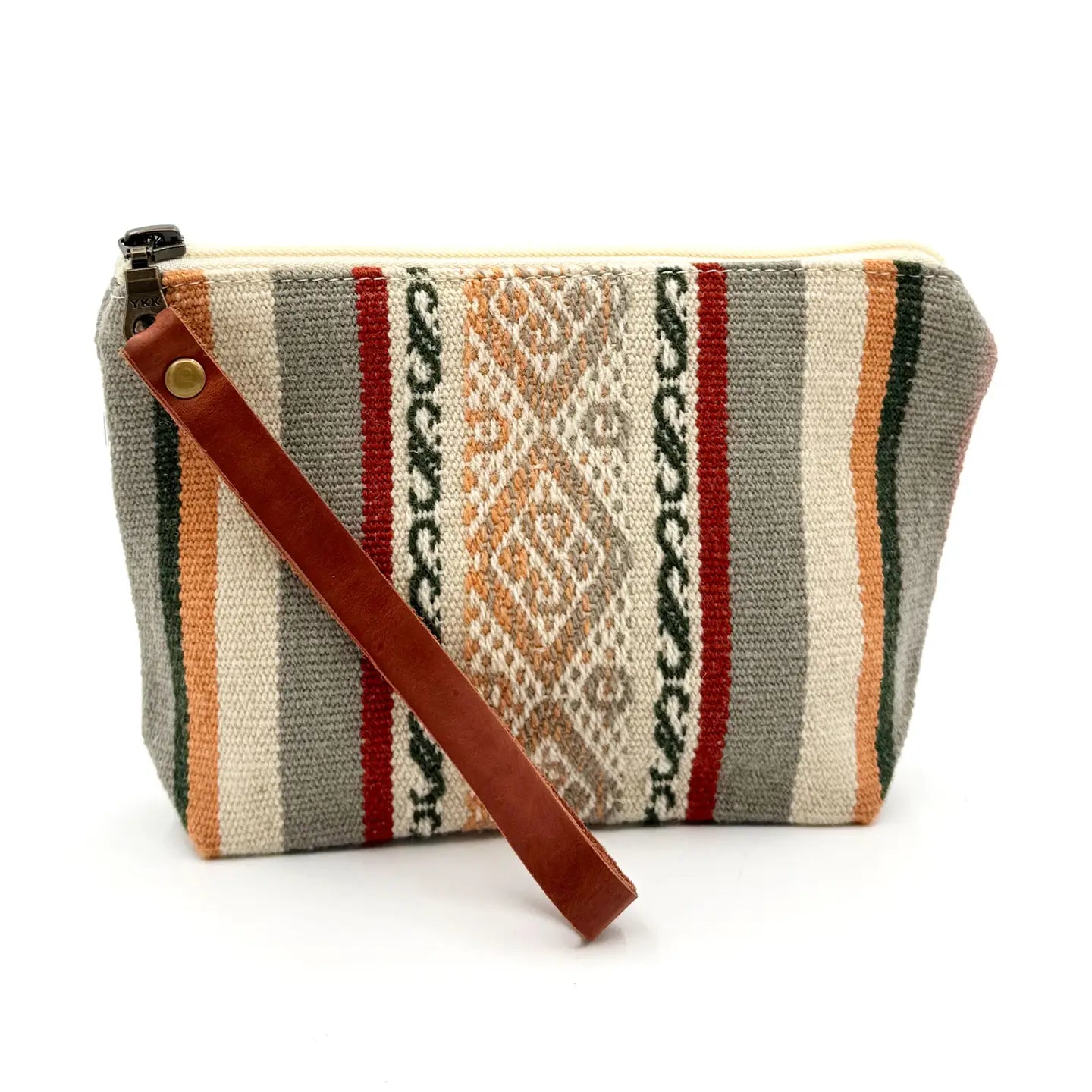 Handwoven Pouch in Cayenne