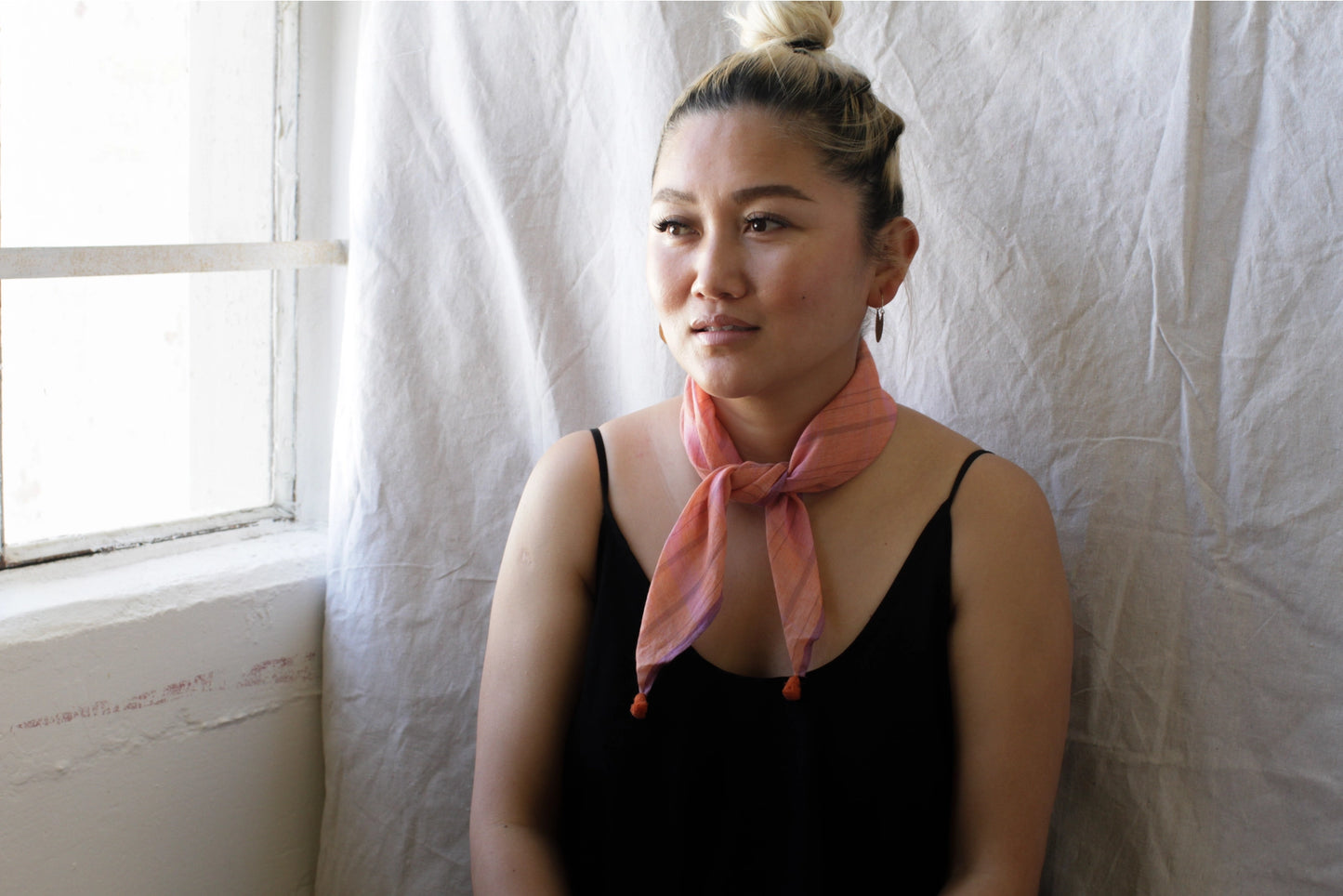 Berry Jamdani Bandana