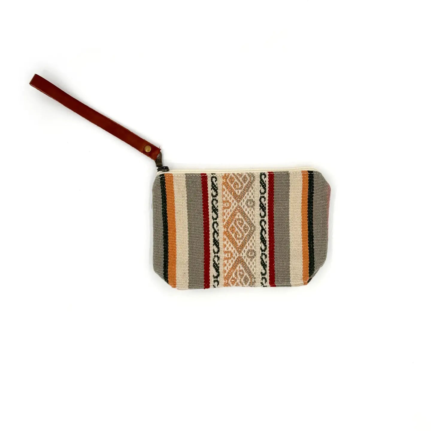 Handwoven Pouch in Cayenne
