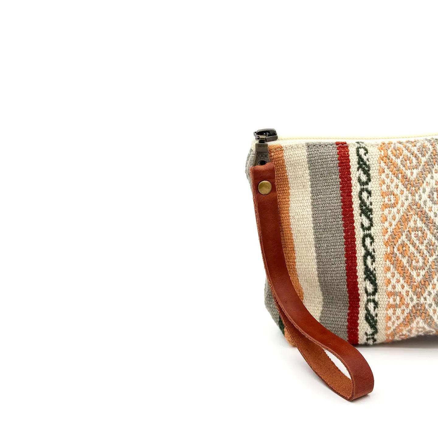 Handwoven Pouch in Cayenne