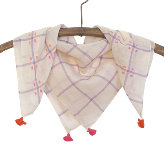Coconut Jamdani Bandana