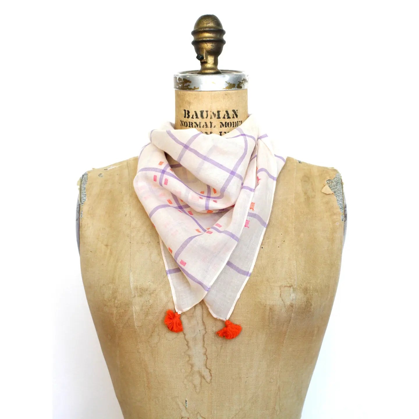 Coconut Jamdani Bandana