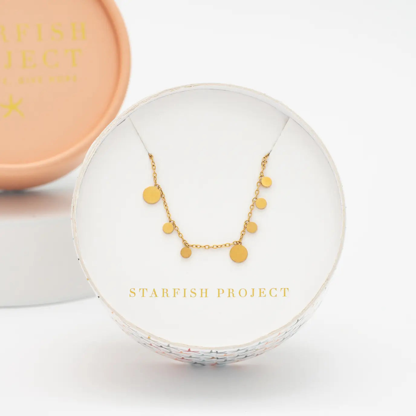 Confetti Necklace in Gold
