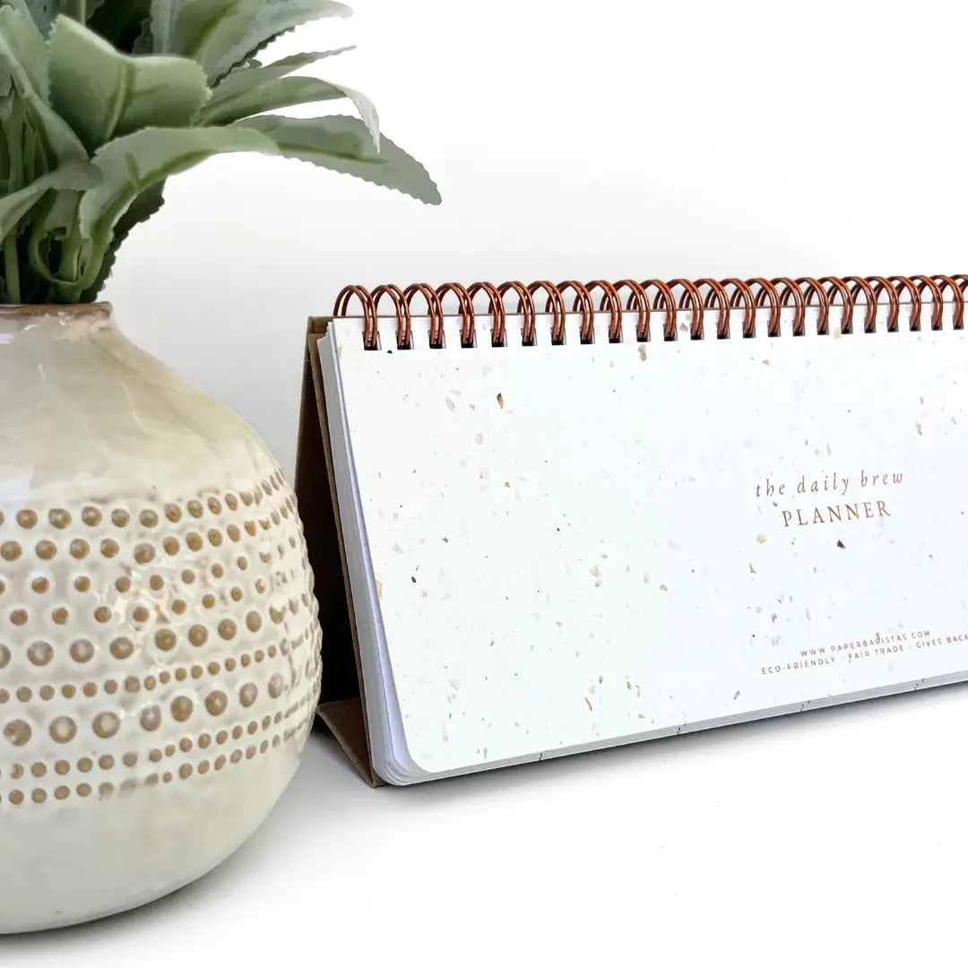 Desk Planner | Coffee Paper Weekly Undated Calendar