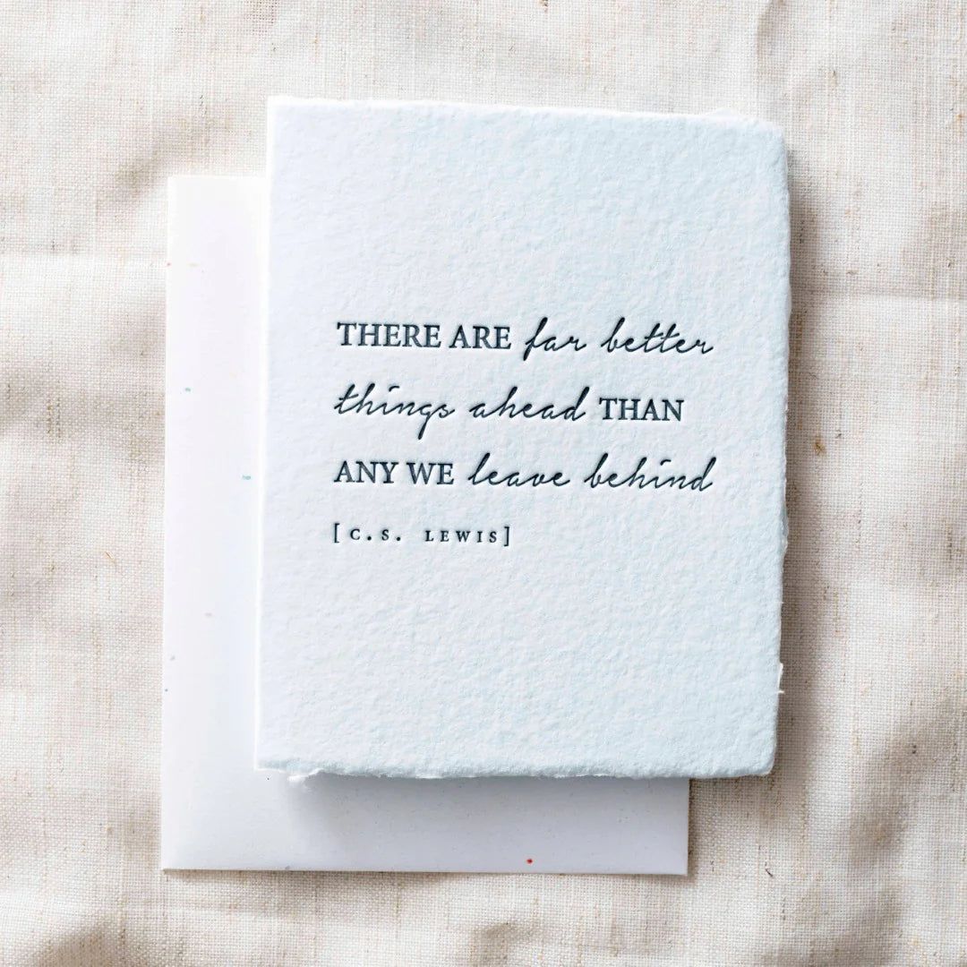Better Things Ahead - C.S. Lewis | Greeting Card