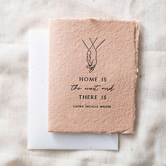 Home is the Nicest Word | Greeting Card