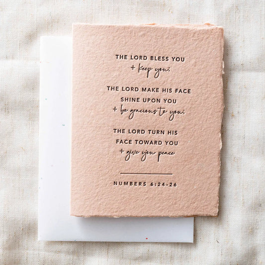 Lord Bless You & Keep You | Greeting Card