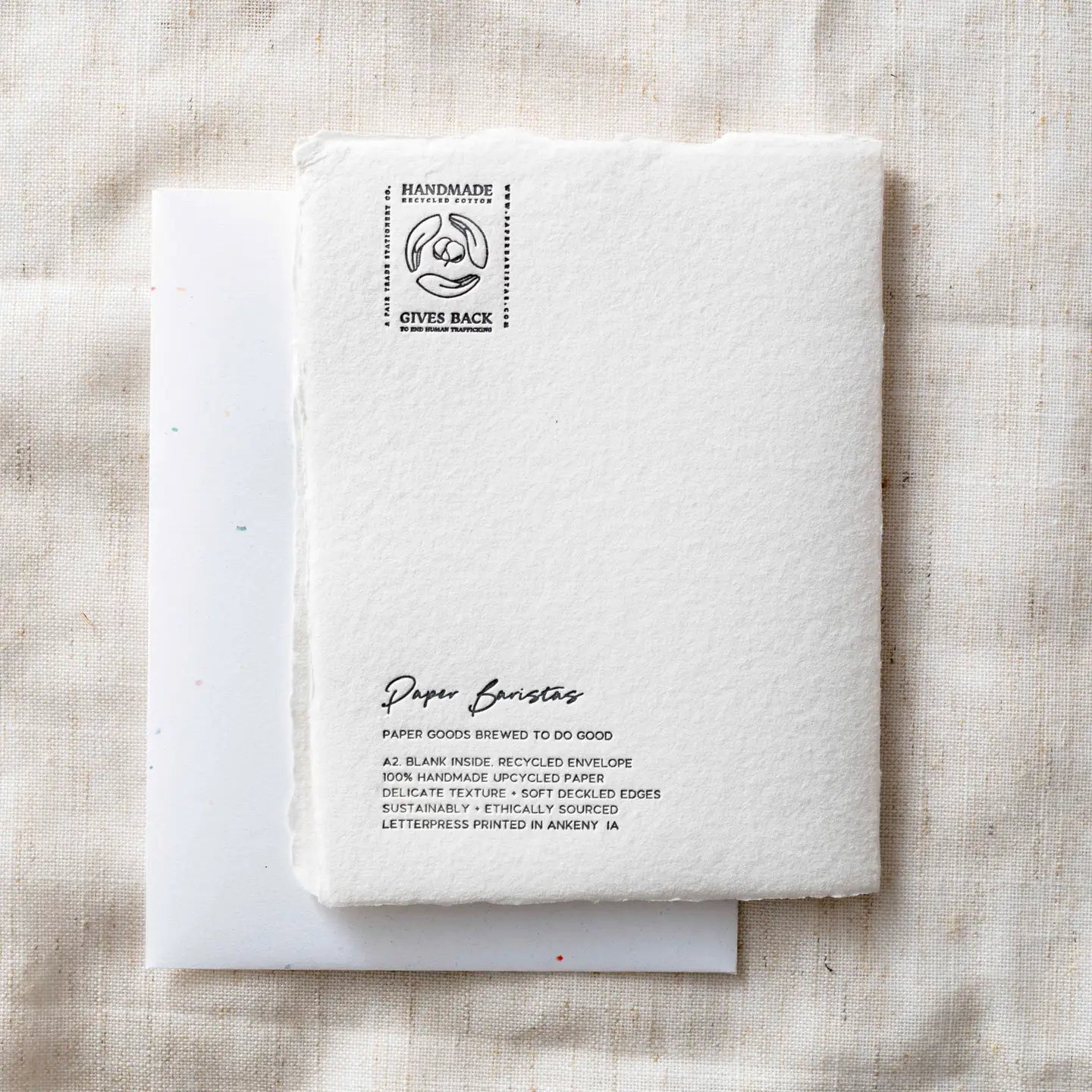 Praying For Peace | Eco-Friendly Fair Trade Greeting Card