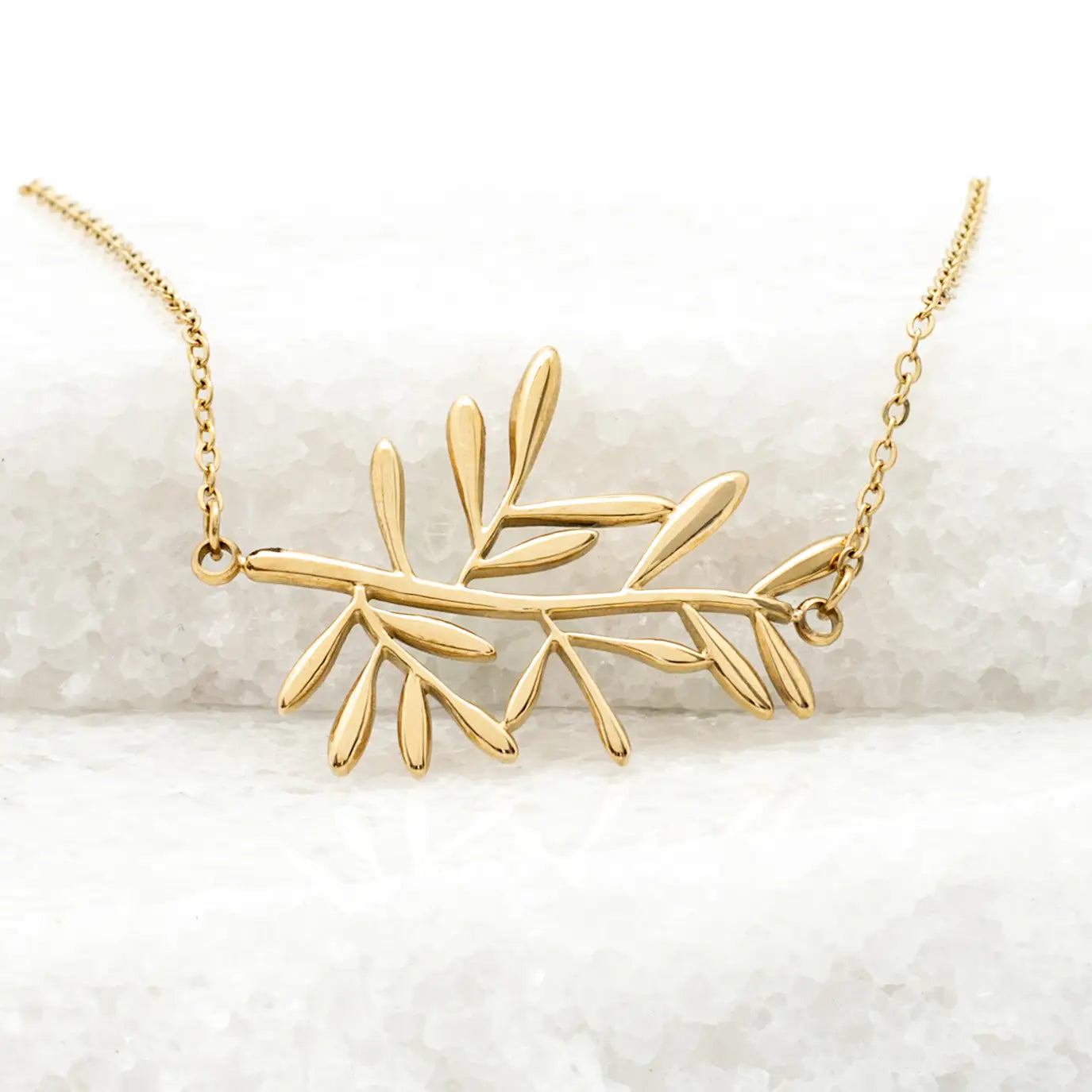 Rooted and Rising Branch Necklace