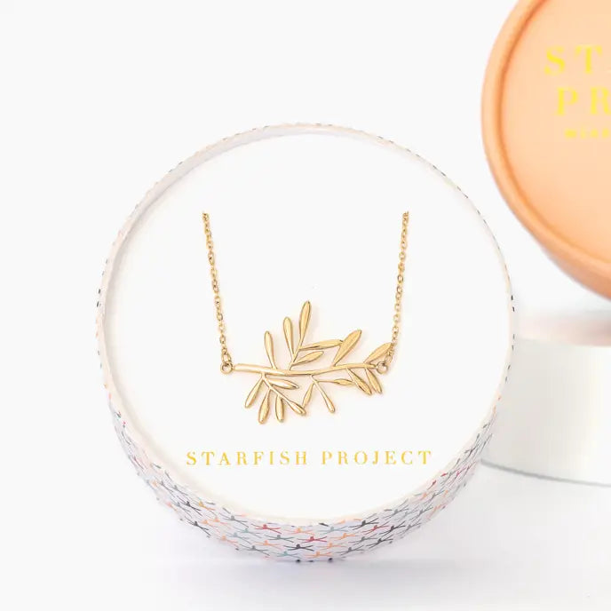 Rooted and Rising Branch Necklace