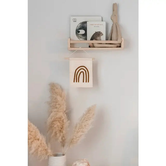 Rust Rainbow Canvas Hang Sign