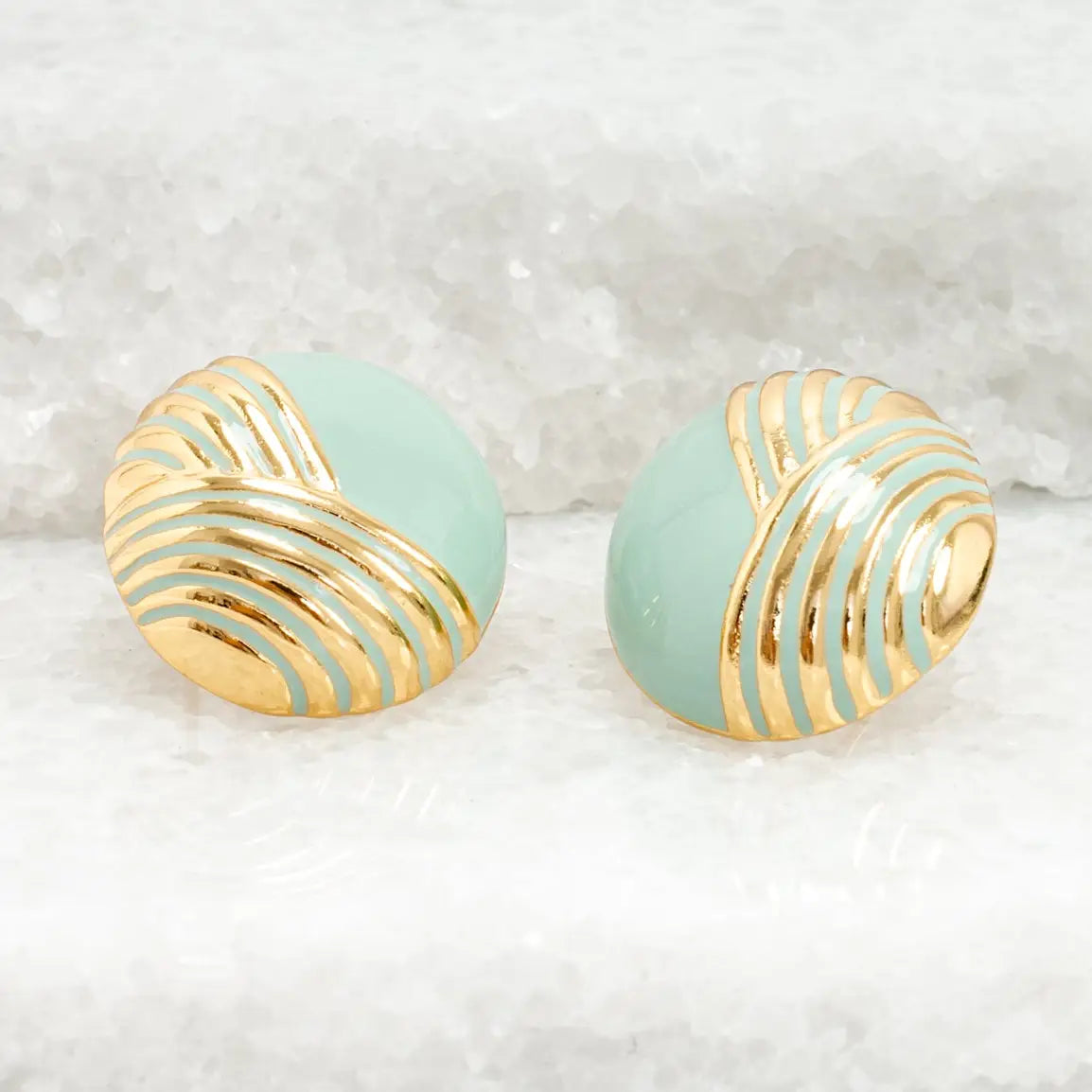 Serenity Wave Earrings