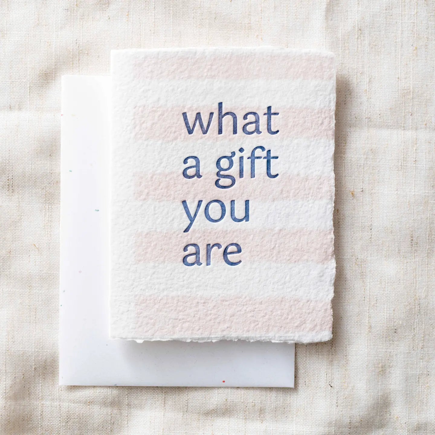 What A Gift You Are | Eco-Friendly Friendship Greeting Card